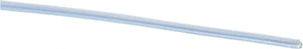 Made in USA - 1/64" ID x 0.033" OD, Cut to Length (500' Standard Length) PTFE Tube - Natural White, 60 Hardness - All Tool & Supply