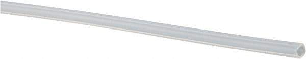 Made in USA - 3/64" ID x 0.071" OD, 0.012" Wall Thickness, Cut to Length (500' Standard Length) PTFE Tube - Natural White, 60 Hardness - All Tool & Supply