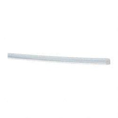 Made in USA - 0.076" ID x 0.1" OD, 0.012" Wall Thickness, Cut to Length (500' Standard Length) PTFE Tube - Natural White, 60 Hardness - All Tool & Supply