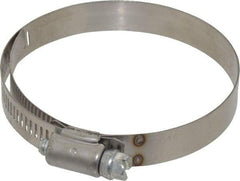 IDEAL TRIDON - SAE Size 44, 2-5/16 to 3-1/4" Diam, Stainless Steel Shielded Worm Drive Clamp - Material Grade 201, Series 613 - All Tool & Supply