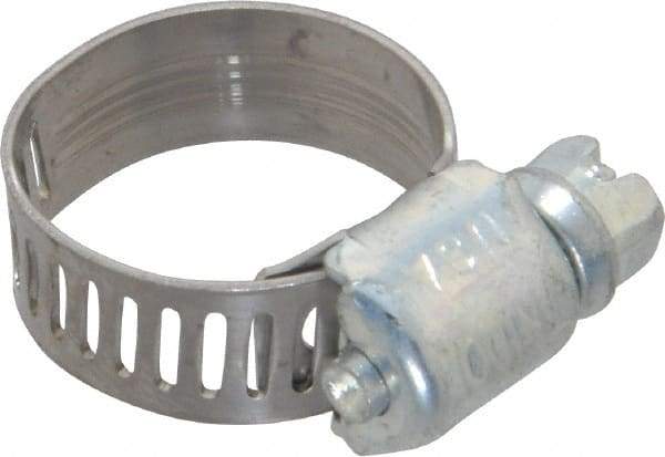 IDEAL TRIDON - SAE Size 5, 5/16 to 11/16" Diam, Carbon Steel Miniature Worm Drive Clamp - 5/16" Wide, Series 300 - All Tool & Supply