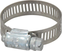 IDEAL TRIDON - SAE Size 20, 3/4 to 1-3/4" Diam, Carbon Steel Worm Drive Clamp - 1/2" Wide, Series 600 - All Tool & Supply