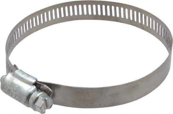 IDEAL TRIDON - SAE Size 44, 2-5/16 to 3-1/4" Diam, Carbon Steel Worm Drive Clamp - 1/2" Wide, Series 600 - All Tool & Supply