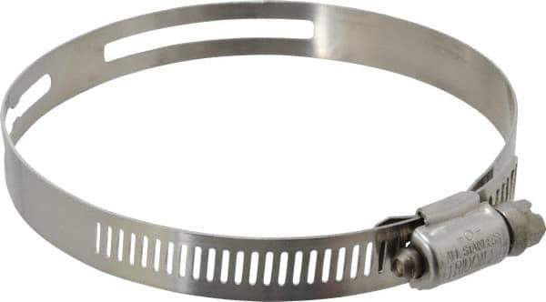 IDEAL TRIDON - SAE Size 60, 3-5/16 to 4-1/4" Diam, Carbon Steel Worm Drive Clamp - 1/2" Wide, Series 600 - All Tool & Supply