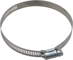 IDEAL TRIDON - SAE Size 64, 2-1/2 to 4-1/2" Diam, Carbon Steel Worm Drive Clamp - 1/2" Wide, Series 600 - All Tool & Supply