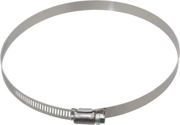 IDEAL TRIDON - SAE Size 104, 5 to 7" Diam, Carbon Steel Worm Drive Clamp - 1/2" Wide, Series 600 - All Tool & Supply