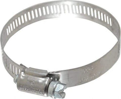 IDEAL TRIDON - SAE Size 36, 1-13/16 to 2-3/4" Diam, Stainless Steel Worm Drive Clamp - 1/2" Wide, Material Grade 201, Series 611 - All Tool & Supply