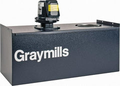 Graymills - 10 Gallon Tank Capacity, Coolant Pump/Motor - 24" Tank Length x 9-3/4" Tank Width x 16" Tank Height - All Tool & Supply