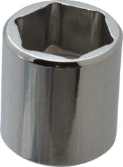 Proto - 5/8", 3/8" Drive, Standard Hand Socket - 6 Points, 15/16" OAL, Chrome Finish - All Tool & Supply