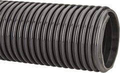 Kuriyama of America - 6" ID x 6.81" OD, 30 Max psi, 28 In. Hg, Dry Material Handling & Transfer Hose - Polyurethane, 12" Bend Radius, 100' Coil Length, Black - All Tool & Supply