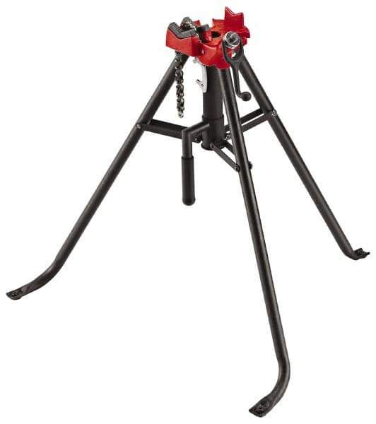 Ridgid - 1/8" to 2-1/2" Pipe Capacity, Portable Tristand Chain Vise - All Tool & Supply