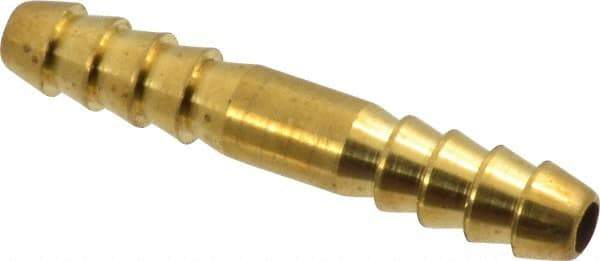 Cerro - Hose Barb x Hose Barb Hose Mender - 3/16" ID Hose, Brass - All Tool & Supply