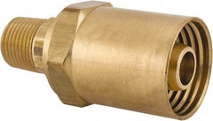 Dixon Valve & Coupling - 3/8 NPTF, Reusable Hose Male Fitting - 1/2" Hose ID x 1" Hose OD - All Tool & Supply