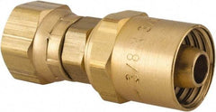 Dixon Valve & Coupling - 3/8 NPSM, Reusable Hose Female Swivel Fitting - 3/8" Hose ID x 3/4" Hose OD - All Tool & Supply