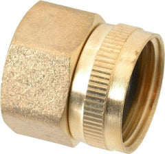 Cerro - 3/4 FPT & 3/4 FGHT Garden Hose Fitting - Brass, Female Hose to Female Pipe Swivel Connector - All Tool & Supply