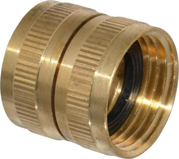 Cerro - 3/4 NH Garden Hose Fitting - Brass, Female Hose to Female Hose Swivel Connector - All Tool & Supply