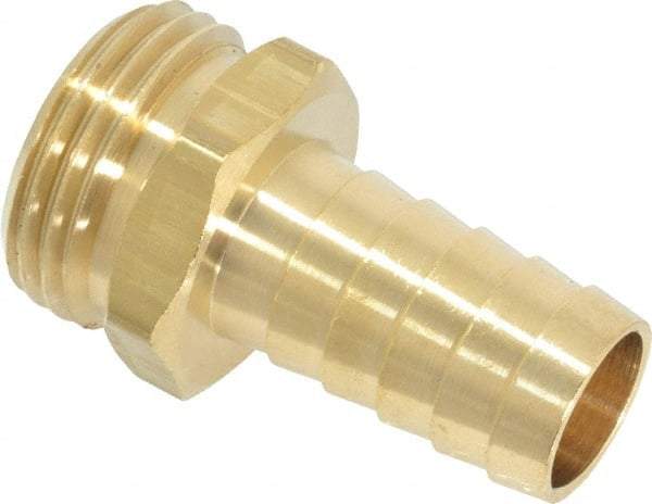 Cerro - 3/4 NH Garden Hose Fitting - Brass, Standard Shank Male Connector - All Tool & Supply