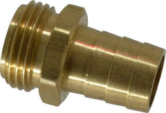 Dixon Valve & Coupling - 3/4 NH Garden Hose Fitting - Brass, Short Shank Male Connector - All Tool & Supply