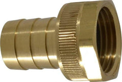 Dixon Valve & Coupling - 3/4 NH Garden Hose Fitting - Brass, Short Shank Female Swivel Connector - All Tool & Supply