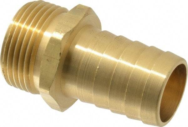 Dixon Valve & Coupling - 1 NH Garden Hose Fitting - Brass, Standard Shank Male/Female Set Connector - All Tool & Supply