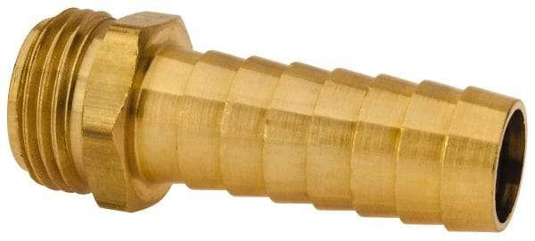 Dixon Valve & Coupling - 3/4 NH Garden Hose Fitting - Brass, Long Shank Male Connector - All Tool & Supply