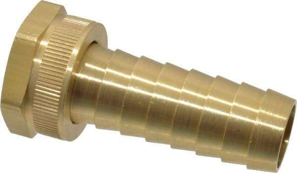 Dixon Valve & Coupling - 3/4 NH Garden Hose Fitting - Brass, Long Shank Female Swivel Connector - All Tool & Supply