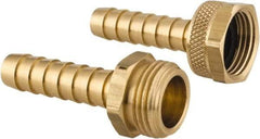 Dixon Valve & Coupling - 3/4 NH Garden Hose Fitting - Brass, Long Shank Male/Female Set Connector - All Tool & Supply