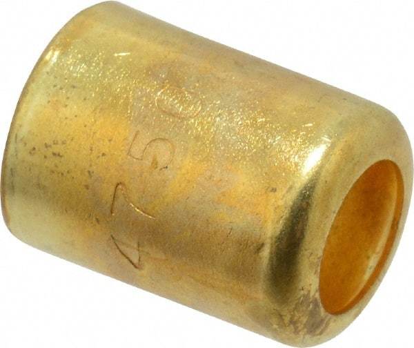 Dixon Valve & Coupling - 0.478" ID Hose Ferrule - Brass, 0.69" Long - All Tool & Supply