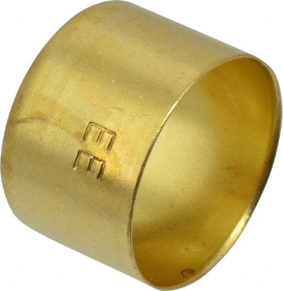 Dixon Valve & Coupling - 0.725" ID Hose Ferrule - Brass, 0.53" Long - All Tool & Supply