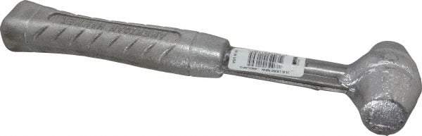 American Hammer - 2 Lb Head 1" Face Lead Alloy Nonmarring Lead Hammer - 11-1/2" OAL, Aluminum Handle - All Tool & Supply