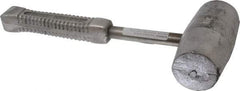 American Hammer - 10 Lb Head 2-1/2" Face Lead Alloy Nonmarring Lead Hammer - 13-1/2" OAL, Aluminum Handle - All Tool & Supply