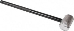 American Hammer - 18 Lb Head 3-1/2" Face Lead Alloy Nonmarring Lead Hammer - 29" OAL, Aluminum Handle - All Tool & Supply