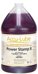 Accu-Lube - Accu-Lube Power Stamp II, 1 Gal Bottle Stamping Fluid - Water Soluble, For Machining - All Tool & Supply