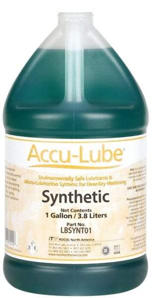 Accu-Lube - Accu-Lube, 1 Gal Bottle Cutting & Sawing Fluid - Synthetic, For Machining - All Tool & Supply