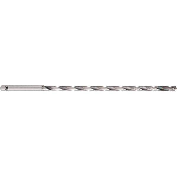 OSG - 10mm 140° 2-Flute Solid Carbide Extra Length Drill Bit - All Tool & Supply