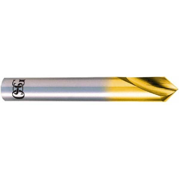 120° 16mm Diam 118mm OAL 2-Flute High Speed Steel Spotting Drill Bright/Uncoated, 41mm Flute Length, 16mm Shank Diam, RH Cut, Series 1200