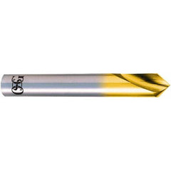 OSG - 3mm Body Diam, 120°, 48mm OAL, High Speed Steel Spotting Drill - All Tool & Supply