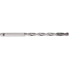 OSG - 5.1mm 140° Spiral Flute Solid Carbide Taper Length Drill Bit - All Tool & Supply