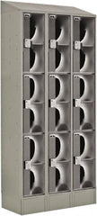 LockUp - 9 Door, 3 Tier, Electronic Access Lockers - All Tool & Supply