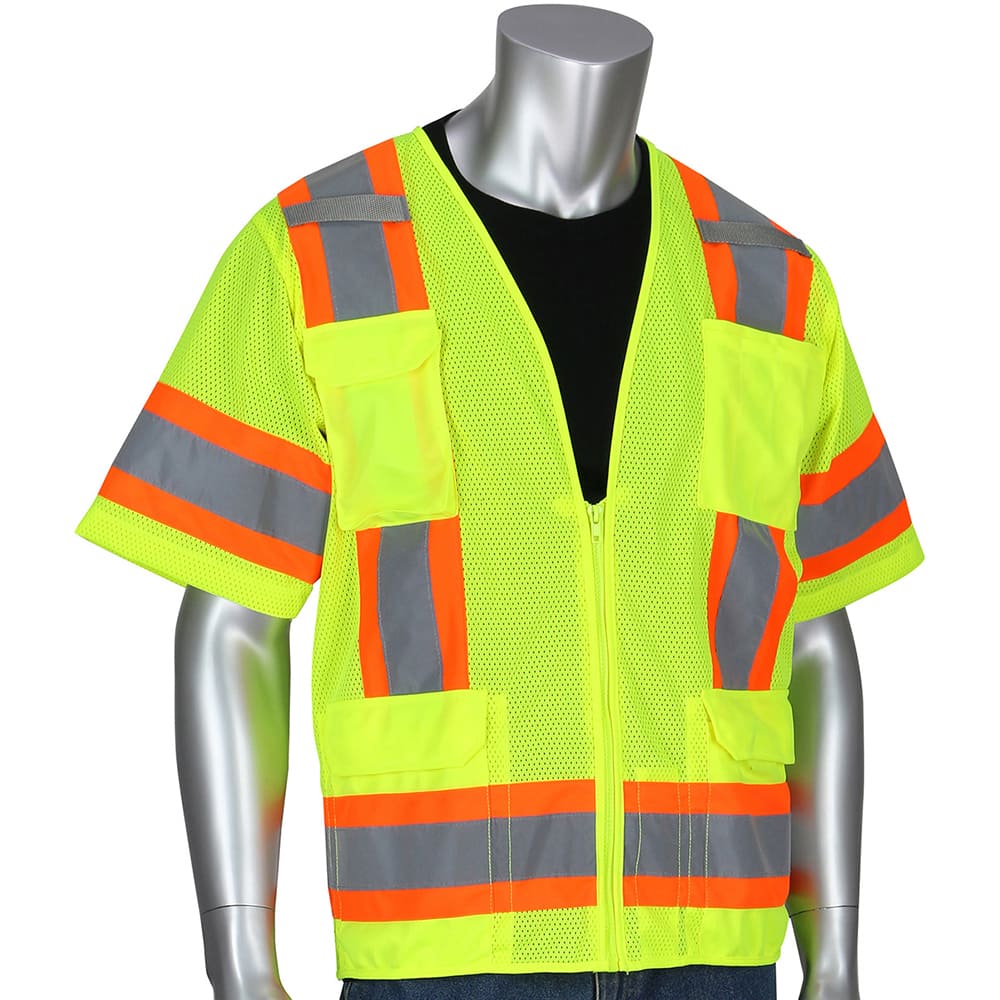 PIP - High Visibility Vests Vest Style: Surveyor's Vest Type: Hi Visibility - All Tool & Supply