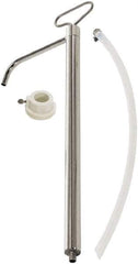 lumax - Water-Based Lubrication 0.06 Gal/Turn Flow Stainless Steel Lever Hand Pump - For 5 Gal Container - All Tool & Supply