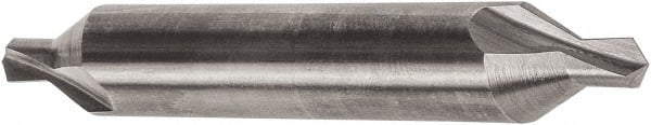 Precision Twist Drill - #0 Plain Cut 60° Incl Angle Solid Carbide Combo Drill & Countersink - All Tool & Supply