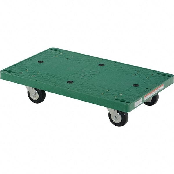 Vestil - 500 Lb Capacity Plastic Dolly - 30" Long x 18" Wide - All Tool & Supply