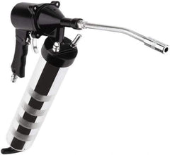 lumax - 3,000 Max psi, Flexible Air-Operated Grease Gun - 14 oz Capacity, 1/8 Thread Outlet, 3-Way Fill - All Tool & Supply