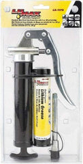 lumax - Rigid Pistol Grease Gun - 3 oz Capacity, 1/8 Thread Outlet, 66 Strokes per oz, Bulk & Cartridge Fill - All Tool & Supply