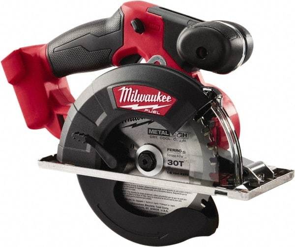 Milwaukee Tool - 18 Volt, 5-7/8" Blade, Cordless Circular Saw - 3,900 RPM, Lithium-Ion Batteries Not Included - All Tool & Supply