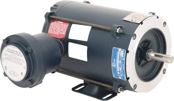 Leeson - 1/2 hp 1,800 Max RPM Explosion Proof Motor - 56C NEMA Frame, 230/460 Volts, 75% Efficiency at Full Load - All Tool & Supply