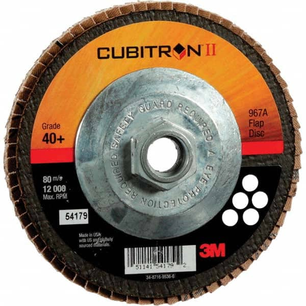 3M - Flap Discs Abrasive Type: Coated Flap Disc Type: Type 27 - All Tool & Supply