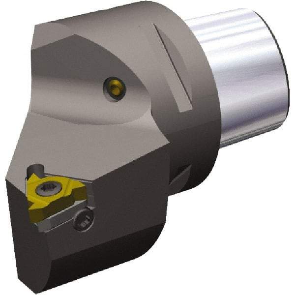 Kennametal - Insert Style LT16ER, 60mm Head Length, Right Hand Cut, External Modular Threading Cutting Unit Head - System Size PSC50, 35mm Center to Cutting Edge, Series PSC - All Tool & Supply