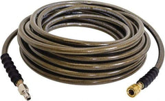 Simpson - 4,500 Max psi 2 Piece Pressure Washer Hose - 200' Long, Polyurethane, 3/8 NPT, Female & Male - All Tool & Supply